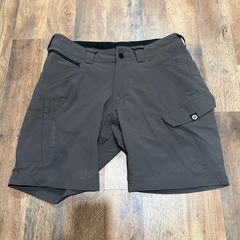 Truewerk Shorts Size Mens 32  T1 Werkshorts Cargo Stretch Performance Work Wear